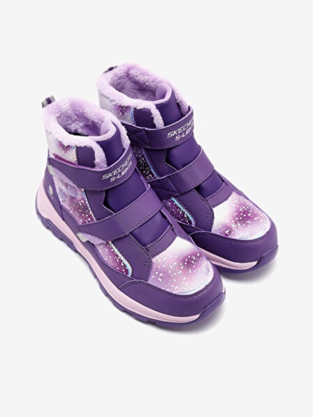 Sketchers Storm Blazer Girls Light-Up Boots sz 1